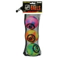thumbnail image 2 of Franklin Sports NHL Street Hockey Balls, Outdoor Use, Low‑Bounce PVC – Multi‑Color, 3‑Pack, 2 of 14