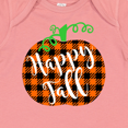 thumbnail image 4 of Inktastic Happy Fall Plaid Pumpkin Boys or Girls Baby Bodysuit, 4 of 5