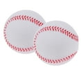 thumbnail image 1 of 2 de práctica de pelotas de béisbol de espuma de sóftbol de entrenamiento de bateo pelota blanca / amarilla de 9 pulgadas Blanco Baoblaze Béisbol de softball de seguridad, 1 of 8
