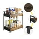 thumbnail image 5 of Organizador de estantes KLM, estación de café con encimera, 2 niveles, madera, 5 of 8