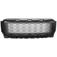 thumbnail image 4 of Ikon Motorsports Compatible with 21-23 Ford F-150 Front Bumper Hood Grill Grille W/O Emblem ABS R Style Matte Black, 4 of 8