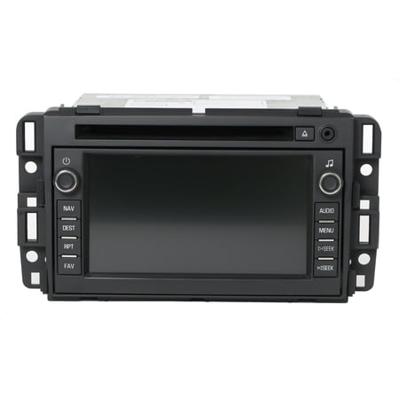 Restored 08-09 Chevy Tahoe GMC Yukon Radio AM FM DVD CD Navigation Aux Input 25894203 U3U (Refurbished)
