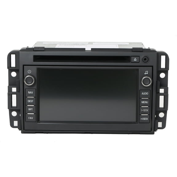 Restored 08-09 Chevy Tahoe GMC Yukon Radio AM FM DVD CD Navigation Aux Input 25894203 U3U (Refurbished)