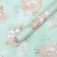 thumbnail image 1 of Nvzi flower packaging paper, floral packaging paper, three-dimensional pattern packaging paper, oil painting paper (green), 1 of 5