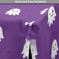 thumbnail image 4 of Cartoon Dog Crate Cover, Happy Halloween Themed Motifs Ghost and Stars Spooky Celebration Layout, Easy to Use Pet Kennel Cover Small Dogs Puppies Kittens, 7 Sizes, Fuchsia and White, by Ambesonne, 4 of 6