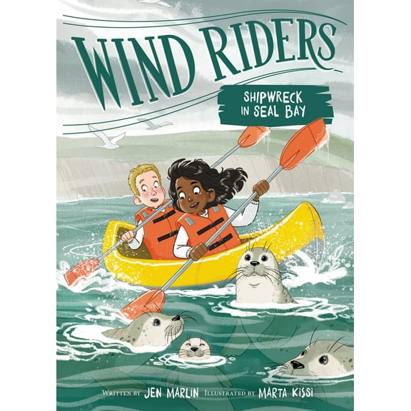 Wind Riders Wind Riders #3: Shipwreck in Seal Bay, Book 3, (Paperback)