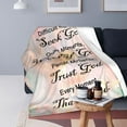 thumbnail image 2 of Christian Gifts for Women Faith, Inspirational Gifts for Women, Soft Throw Blankets for Women, Religious Gifts for Women/Men, Spiritual Gifts for Women, Personalized Blankets for Adults 40"x 50", 2 of 6