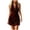 dress25-Brown, variant on yboeqw Women Sleeveless Fringe Mini Dress Zip Front Collared Western Cowgirl Halloween Costume Short Dresses Size XXL