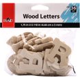 thumbnail image 1 of Plaid Unfinished Wood Surfaces Letter Pack, Fun Font, Set of 36, 1 of 4