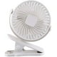 thumbnail image 1 of Mini ventilador de abrazadera, ventilador de escritorio USB, ventilador de mesa silencioso portátil, ventilador de clip de coche USB con batería recargable, rotación de 3 velocidades para of, 1 of 3
