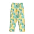 thumbnail image 4 of Kdxio Women's Comfy Stretch Pineapples1Print Drawstring Pajama Pants-Small, 4 of 9