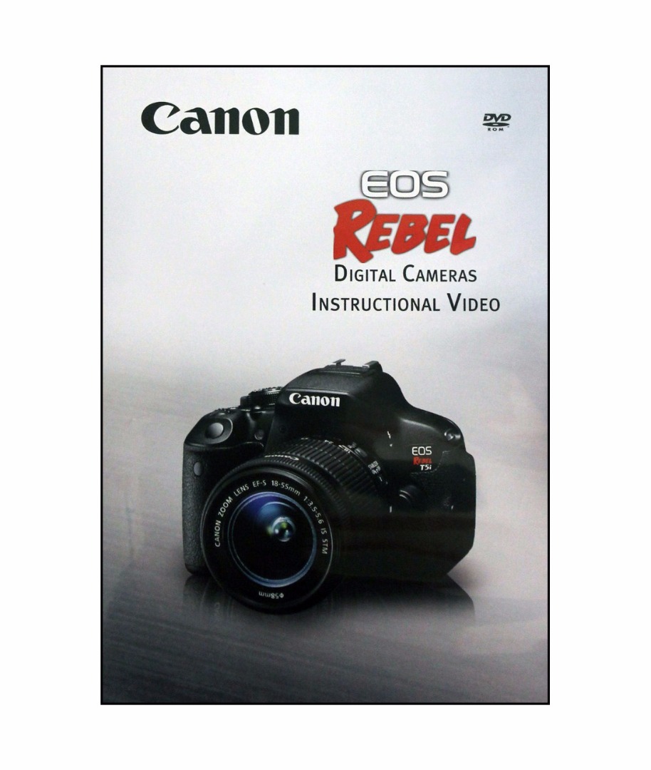 Canon EOS Rebel T5 - Digital camera - SLR - 18.0 MP - APS-C - 1080p - 3x optical zoom EF-S 18-55mm IS II and EF 75-300mm III lenses - black - image 4 of 4