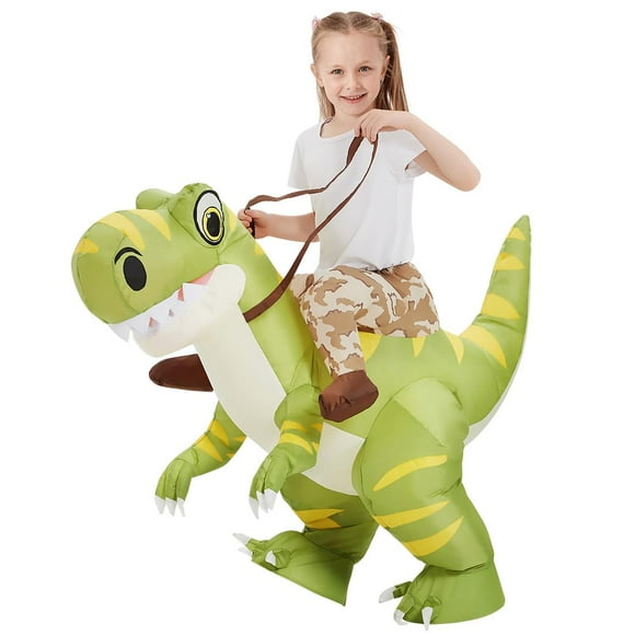 Disfraz inflable de dinosaurio GOOSH para niños de 4 a 6 años en Halloween