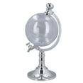thumbnail image 2 of Globe Style Liquor Dispenser, Drinks Tool Globe Shape Dispenser Decorative Versatile Compatibility With Funnel For Bar, 2 of 8