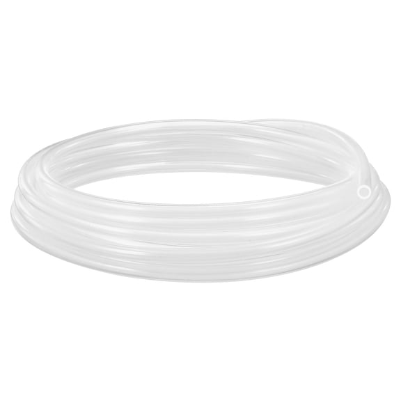 Silicone Tubing, 1/8 Inch ID x 3/16 Inch OD Food Grade Silicone Tube Hose for for Home Brewing Wine Making, Beer Line, Aquaponics - 10ft Length/Clear