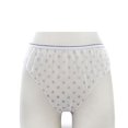thumbnail image 1 of 7 piezas de bragas desechables para mujer, ropa interior de papel para mujer de viaje envuelta, 1 of 2