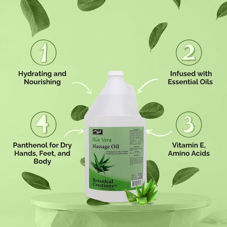 PRO NAIL - Healing Therapy Massage Lotion - Professional Pedicure, Body and  Hot Oil Manicure, Infused with Natural Oils, Vitamins, Panthenol and Amino  ...