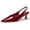 burgundy, variant on Women Pointed Toe Slingback Kitten Heels, Low Heel Pumps, High Heel Sandals, and Professional Commuter Footwear