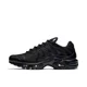thumbnail image 3 of Nike Air Max Plus - Zapatillas de running para hombre, informales, cómodas, ligeras, transpirables, antideslizantes y acolchadas, color gris y negro, 3 of 5