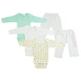 thumbnail image 1 of Infant Girls Long Sleeve Onezies and Track Sweatpants, 1 of 3