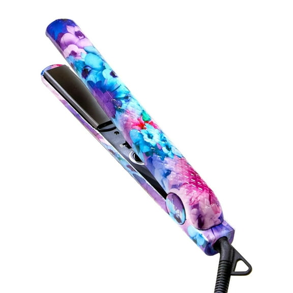 Eva NYC Healthy Heat Ceramic Styling Iron in Floral