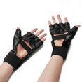 thumbnail image 3 of Gants boxe Gym Cool MMA Muay thaïlandaise Training Punching Bag Demi-mitaines, 3 of 4