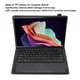 thumbnail image 3 of Funda Para Tableta de 12,7 Pulgadas Con Teclado, Funda Portátil de Viaje de Cuero Tpu Con Ranura para Bolígrafo, Funda Para Tableta Con Teclado Magnético Desmontable De 200 Mah,, 3 of 7