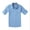 Blue Azure, variant on Boy's Cotton Plaid Roll Up Button Down Sports Shirts LightBlue 11/12