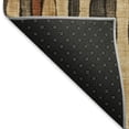 thumbnail image 5 of Addison Rugs Mayfield Premium Machine Washable Transitional Stripes Coffee Round Rug, 8' x 8', 5 of 5