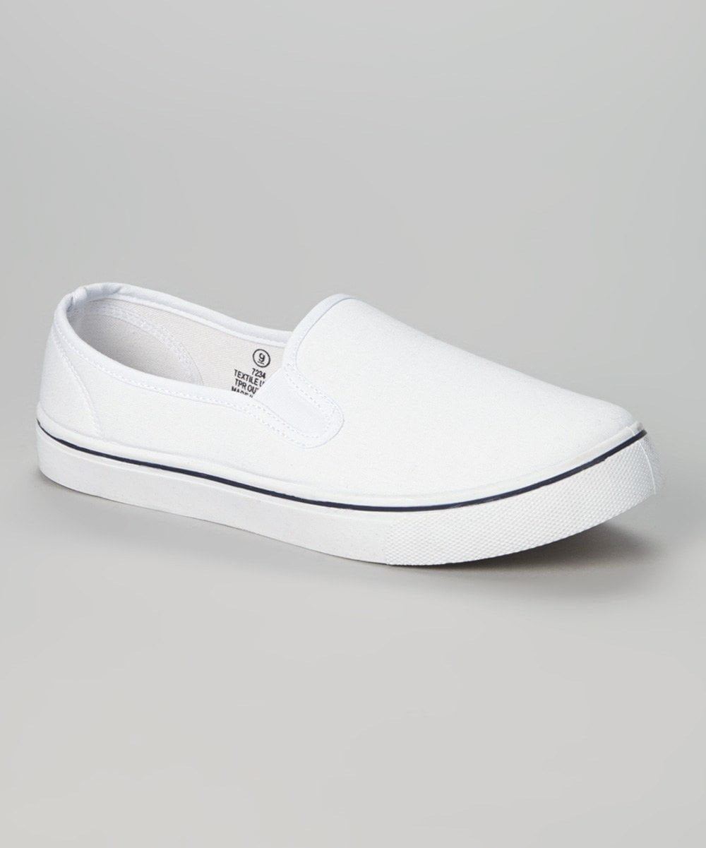 Cheap canvas sales slip on shoes