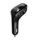 thumbnail image 1 of Cargador de coche de dos puertos 2 puertos USB Modulador de FM portátil Kit de soporte de llamadas para coche, 1 of 9