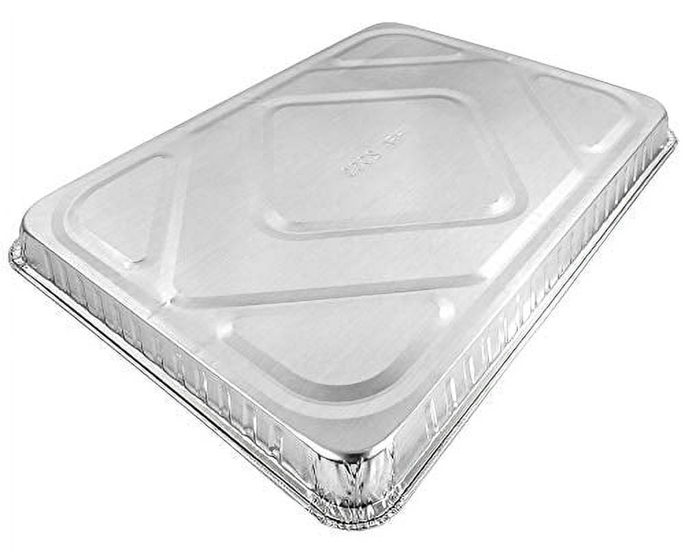 Handi-Foil 1/2 Half-Size Sheet Cake Disposable Aluminum Baking Pan Tins (pack of 10)