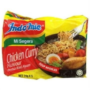 Indomie Instant Soup Noodles/ Chicken Curry Flavour / Total 10 packs x 74g