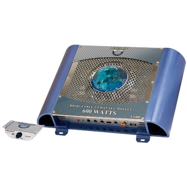 2 Channel 600 Watt High Speed Bridgeable MOSFET Amplifier