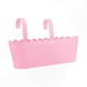 thumbnail image 2 of Decorative Iron Flower Bucket with Double Hooks for Balcony Garden Hanging Planters, 2 of 5