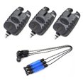 thumbnail image 5 of Aparejos de pesca, alarmas de mordedura y juego de oscilación LED, indicadores de alarma de pesca con luz LED azul, 5 of 5