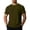 X203 Army Green, variant on Confree Men Tshirt Solid Color Short Sleeved Round Neck Tee Shirts Summer Training Comfortable Fashion For Men T-Shirts Size L Green