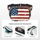 thumbnail image 5 of Easygdp Vintage American Flag Fanny Packs para Mujeres y Hombres, Bolsa de Cinturón, Bolsos de Cruz para Trabajo/Correr/Senderismo, 5 of 9