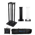 thumbnail image 2 of Rockville Totem Moving Head Light Stand+Black+White Scrims+carry Bags, (RTP32B), 2 of 4