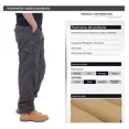thumbnail image 3 of Pantalones Casuales Con Bolsillos De Moda Para Hombre, 3 of 7