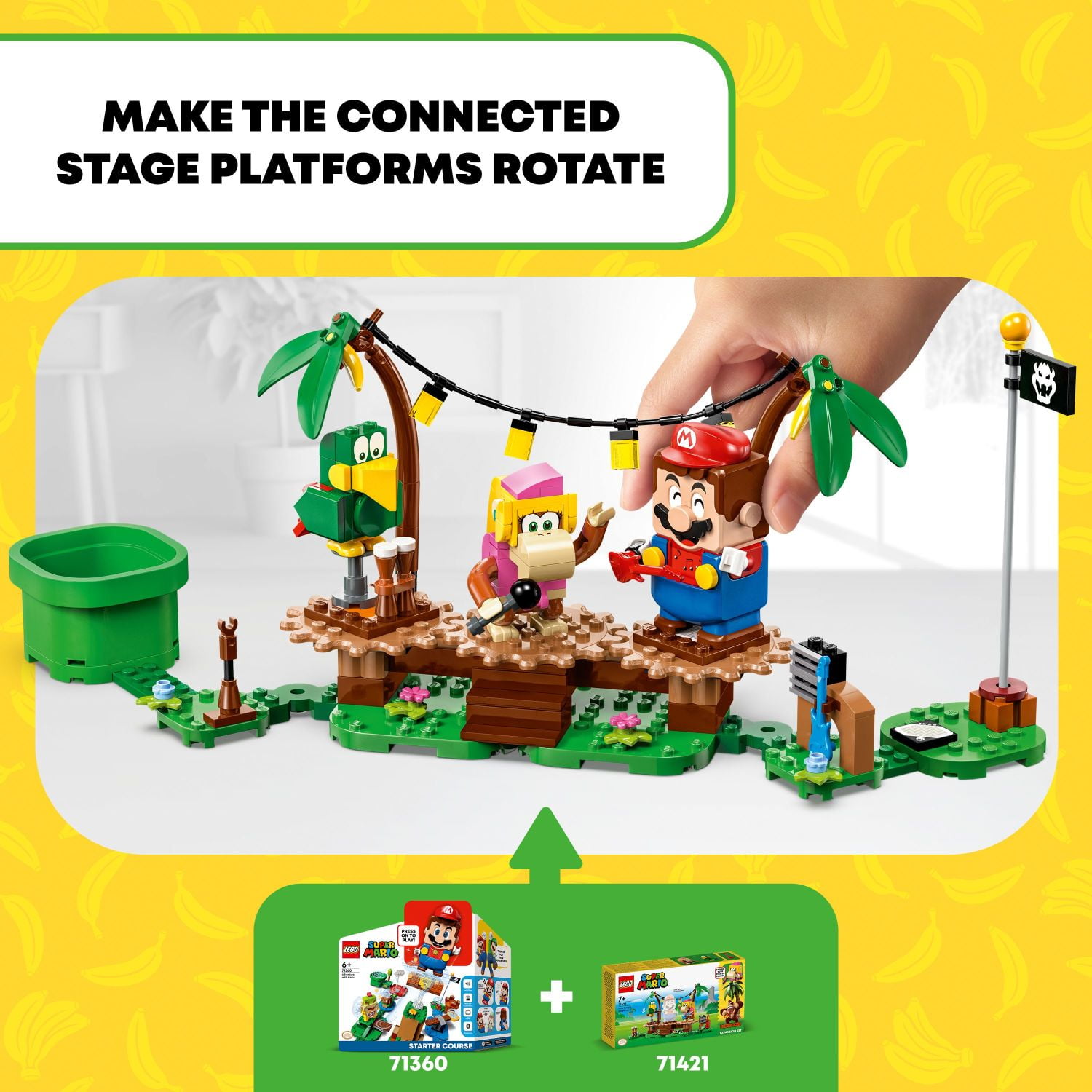 pkj　regleam 未使用　ネイビー M Amazon.com: LEGO 71421 Super Mario Expansion Set: Jalleo in