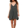 Women Tank Shift Dress Large Saltwater Ditsy V-Neck L