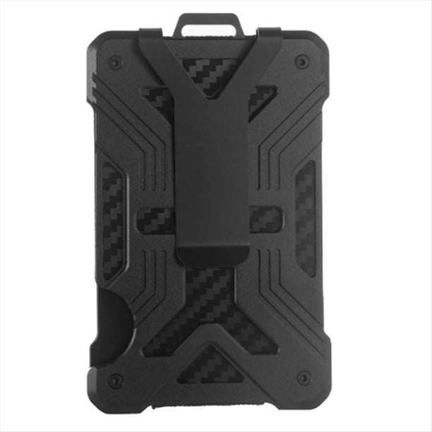 Tarjetero para Hombre, Billetera para Tarjetas de Crédito, Identificación, Bloqueo RFID, Tarjetero de Aluminio, Tarjetero de Moda, Estuche para Dinero