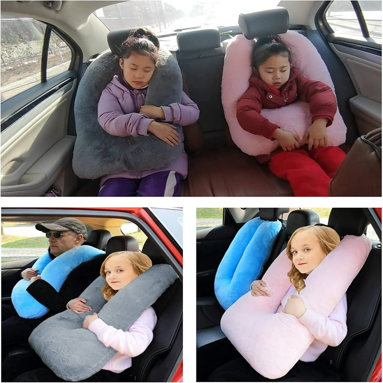 Highwell Travel Pillow Travel Pillow Cushion for The Back seat of a car Car  Pillow for Kids A Sleeping Artifact Suitable for Long-Distance Travel of  Adults and Children Travel Pillow for Kids 