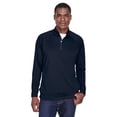thumbnail image 1 of Tech-Shell® elástico para hombre con brújula y un cuarto de cremallera NAVY XL Devon & Jones DG440, 1 of 1