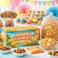 thumbnail image 3 of Animal Crackers Cookies 36 Individually Wrapped Snack Bulk Pack 2 oz Each Bags Kids Lunch Boxes Grab Go After School Treat Party Office Pantry Favorite, 3 of 7