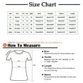 thumbnail image 3 of Palato Womens Plus Size Tops,Women Casual Short Sleeve Digital Tie Printing O-Neck Loose T-Shirt Blouse Tops, 3 of 3