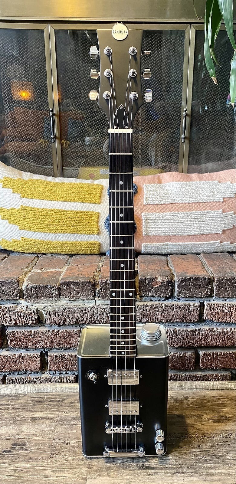 Bohemian Guitar Electric Boho Guitars Classic Oil Can Trendy