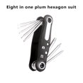 thumbnail image 4 of Ensemble de Tournevis Pliant 8 en 1 en 1 Tournevis Pliant Mini Tournevis Kit de Embouts Portable Outils Manuels Ménagers (Torx), 4 of 8