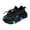 Black, variant on newwalpole Toddler Kids Light-Up Athletic Sneakers with On/Off Switch Pink for Size 9